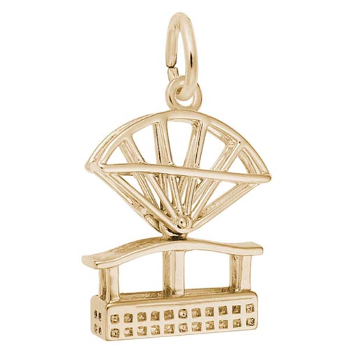 14k Gold Niagara Falls Aero Car Charm by Rembrandt Charms 14k Gold Niagara Falls Aero Car Charm by Rembrandt Charms