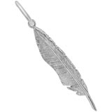 Sterling Silver Feather Charm by Rembrandt Charms