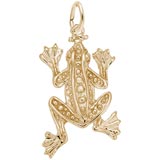 10K Gold Frog Charm by Rembrandt Charms