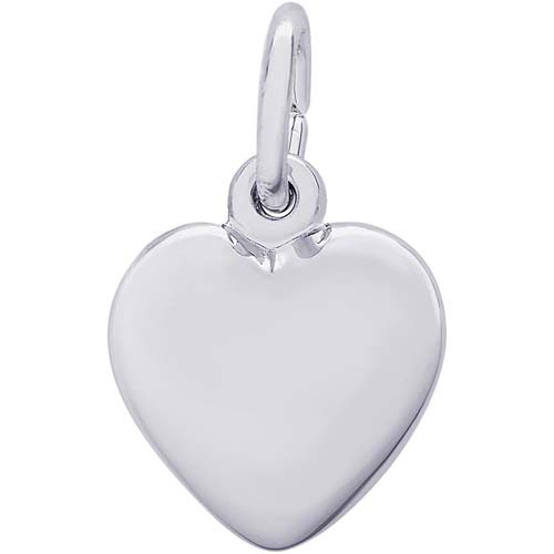 Sterling Silver Heart Charm by Rembrandt Charms
