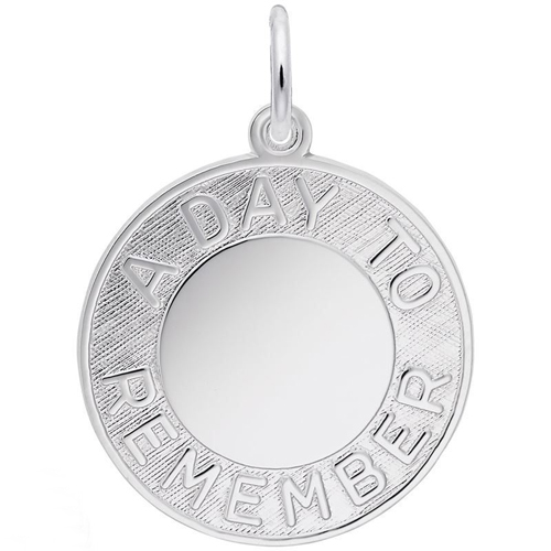 Rembrandt A Day To Remember Charm, 14K White Gold