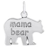 Sterling Silver Mama Bear Charm
