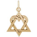 Adoption Symbol Charm in Gold Plate