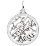 Sterling Silver Estes Park Faceted Charm by Rembrandt Charms