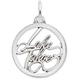 Sterling Silver Lake Tahoe Charm by Rembrandt Charms