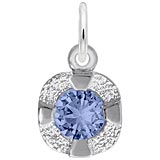 Sterling Silver 09 Sept Petite Birthstone