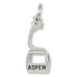 Sterling Silver Aspen Gondola Charm