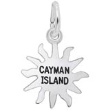 Sterling Silver Small Cayman Sunshine Charm by Rembrandt Charms