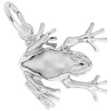 Sterling Silver Tree Frog Charm