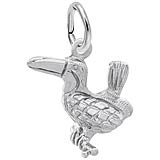 Sterling Silver Toucan Charm