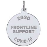 14K White Gold COVID-19 Frontline Support
