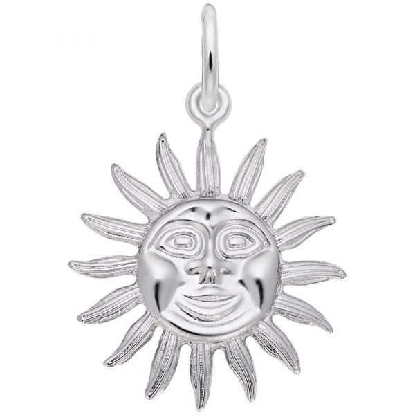 Sterling Silver Belize Sunshine Charm by Rembrandt Charms