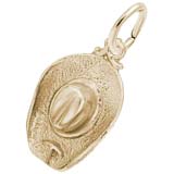 10K Gold Cowboy Hat Telluride Charm