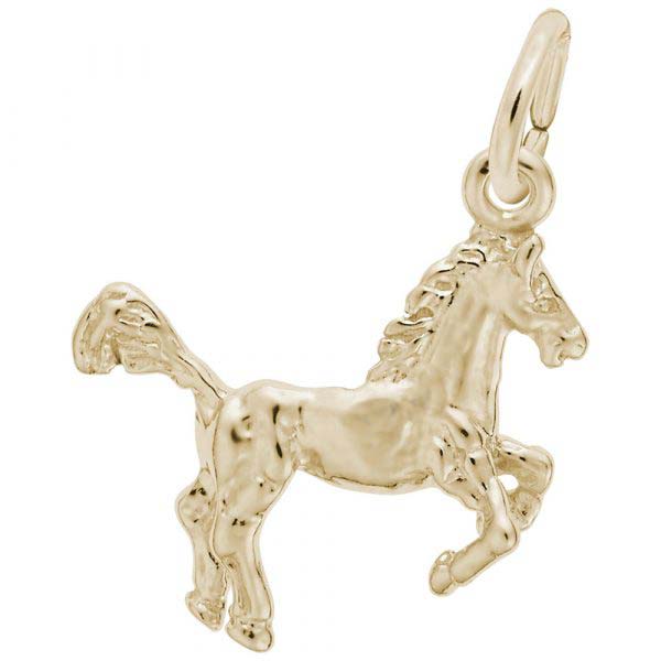 14K Gold Horse Charm by Rembrandt Charms 14K Gold Horse Charm by Rembrandt Charms
