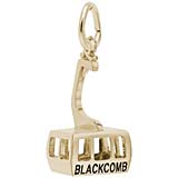 10K Gold Whistler Blackcomb Gondola Charm