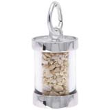 Sterling Silver Nassau Is. Sand Capsule Charm by Rembrandt Charms