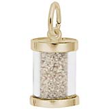 10K Gold Negril Jamaica Sand Capsule by Rembrandt Charms