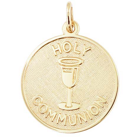 10K Gold Holy Communion Charm by Rembrandt Charms