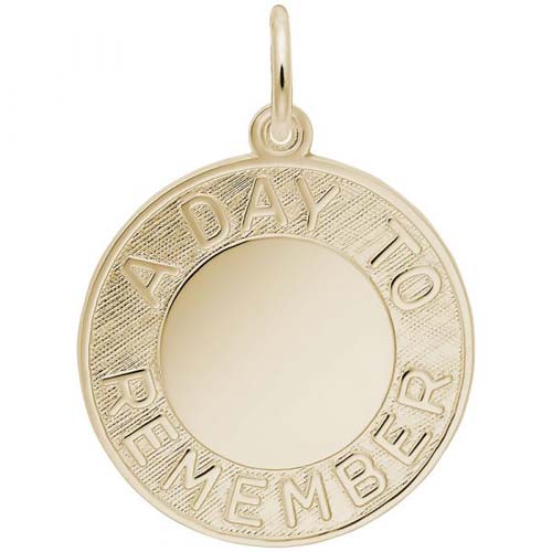 Rembrandt A Day To Remember Charm, 10K Yellow Gold