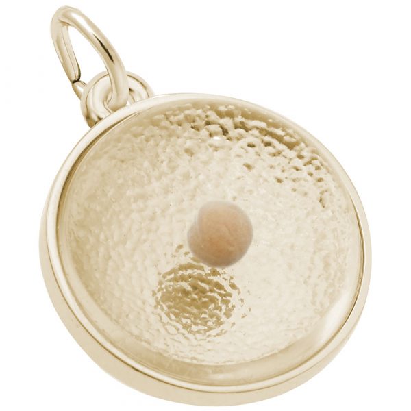 Gold Plated Mustard Seed Charm by Rembrandt Charms