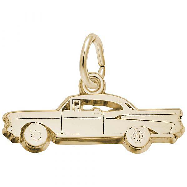 14K Gold Hardtop Muscle Car Charm by Rembrandt Charms