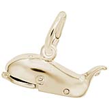 Rembrandt Jonah and the Whale Charm, 10K Yellow Gold