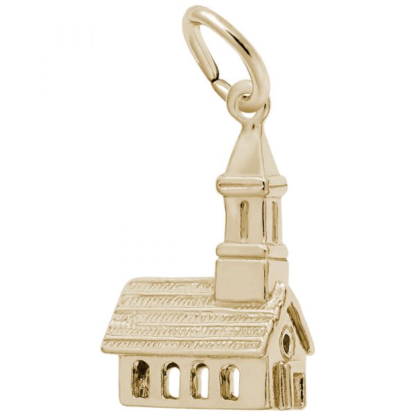 Rembrandt Church Charm, Gold Plate