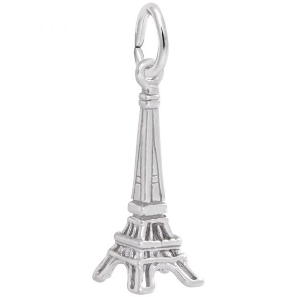 Rembrandt Eiffel Tower Charm, Sterling Silver