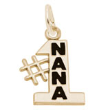 Rembrandt Charms #1 Nana Charm in Gold Plate