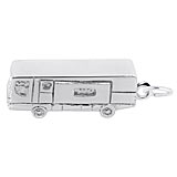 Rembrandt Motor Home Charm, Sterling Silver