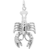 Sterling Silver Large Lobster Charm