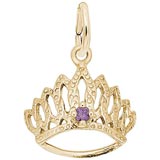14K Gold 06 Jun Birthstone Tiara