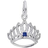 Sterling Silver 09 Sept Birthstone Tiara