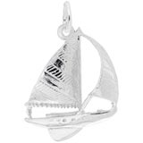 Sterling Silver Large Sailboat