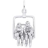 Sterling Silver Whistler Chairlift Charm