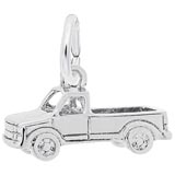 Sterling Silver Pick Up Truck Charm