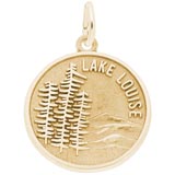 14K Gold Lake Louise Charm