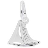 Sterling Silver Small Sail Boat