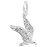 Sterling Silver Flying Seagull Charm