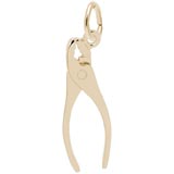 Gold Plate Pliers Charm