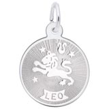 Sterling Silver Leo Charm