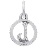 Sterling Silver Initial J