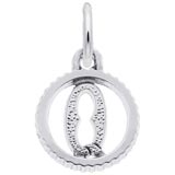 Sterling Silver Initial Q