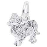 Sterling Silver Papilln Charm