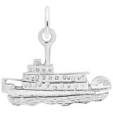 Sterling Silver Memphis Riverboat Charm