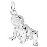 Sterling Silver Baby Charm