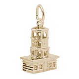 14K Gold Halifax Town Clock Charm