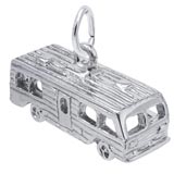 Sterling Silver Motor Home Charm